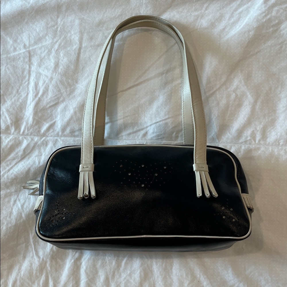 Cole Haan mini baguette/bowling bag